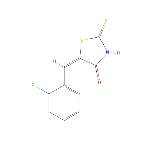 (5E)-5-(2-Chlorobenzylidene)-2-mercapto-1,3-thiazol-4(5H)-one (CAS: 81154-00-9) - Related Chemical Product