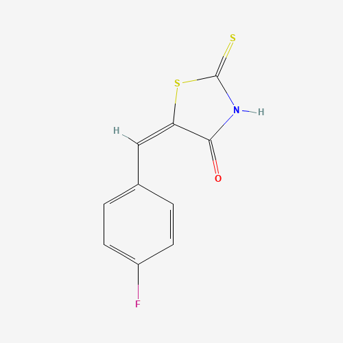 (5E)-5-(4-Fluorobenzylidene)-2-mercapto-1,3-thiazol-4(5H)-one (CAS: 402-93-7) - Related Chemical Product