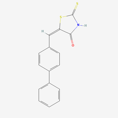 (5E)-5-(Biphenyl-4-ylmethylene)-2-mercapto-1,3-thiazol-4(5H)-one (CAS: 110932-40-6) - Related Chemical Product