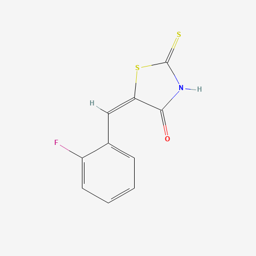(5E)-5-(2-Fluorobenzylidene)-2-mercapto-1,3-thiazol-4(5H)-one (CAS: 350-22-1) - Related Chemical Product