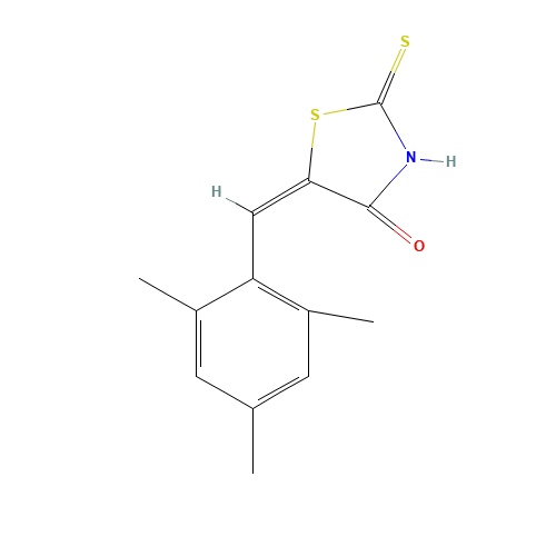 (5E)-2-Mercapto-5-(mesitylmethylene)-1,3-thiazol-4(5H)-one (CAS: 153567-97-6) - Related Chemical Product