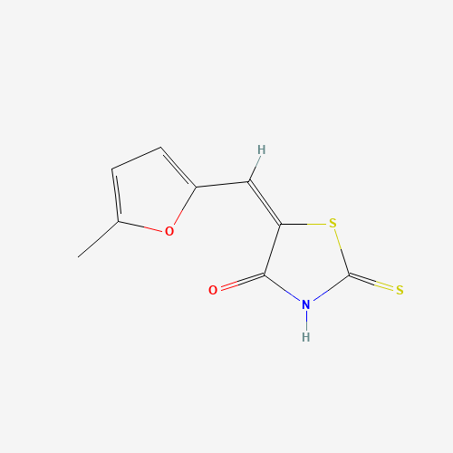 (5E)-2-Mercapto-5-[(5-methyl-2-furyl)methylene]-1,3-thiazol-4(5H)-one (CAS: 88674-82-2) - Related Chemical Product