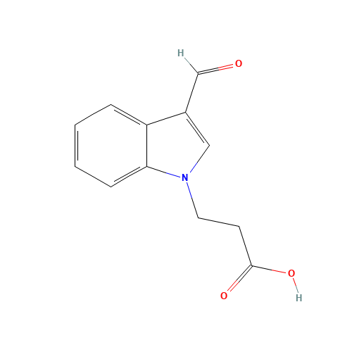 3-(3-Formyl-1H-indol-1-yl)propanoic acid (CAS: 59213-02-4) - Related Chemical Product