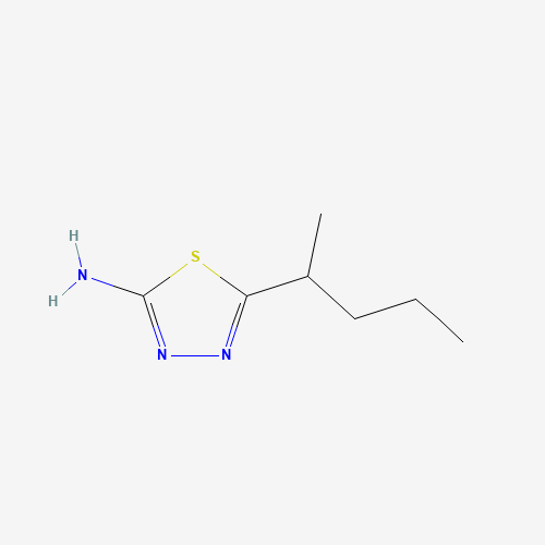 5-(1-Methylbutyl)-1,3,4-thiadiazol-2-amine (CAS: 72836-32-9) - Related Chemical Product
