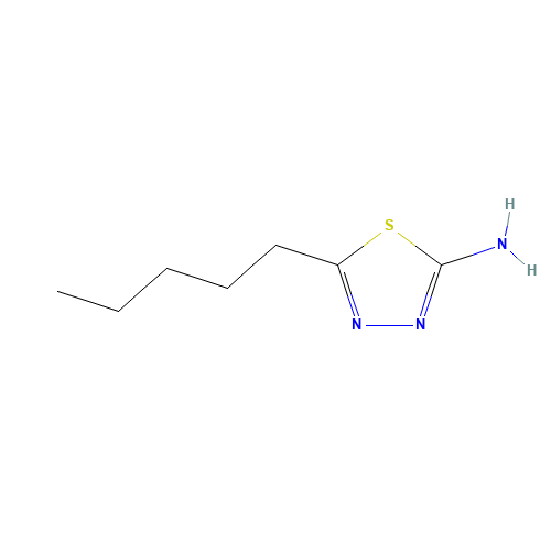 5-Pentyl-1,3,4-thiadiazol-2-amine (CAS: 52057-90-6) - Related Chemical Product