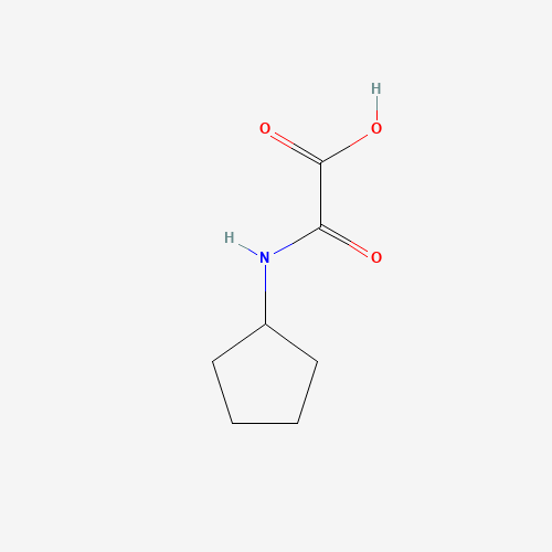 (Cyclopentylamino)(oxo)acetic acid chemical structure (Cyclopentylamino)(oxo)acetic acid (CAS: 183235-80-5) - Chemical Structure and Molecular Formula