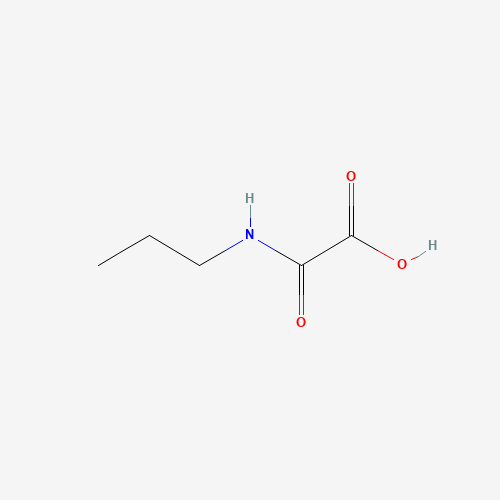 Oxo(propylamino)acetic acid (CAS: 81682-53-3) - Chemical Structure and Molecular Formula 
