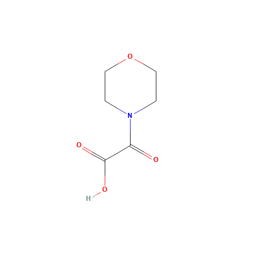 Morpholin-4-yl(oxo)acetic acid (CAS: 28911-34-4) - Chemical Structure and Molecular Formula 