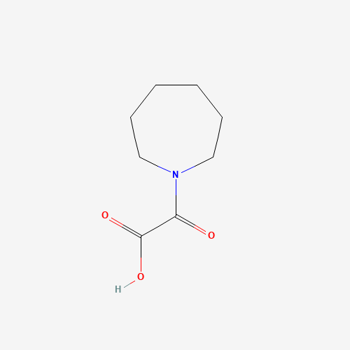 Azepan-1-yl(oxo)acetic acid (CAS: 886505-59-5) - Chemical Structure and Molecular Formula 