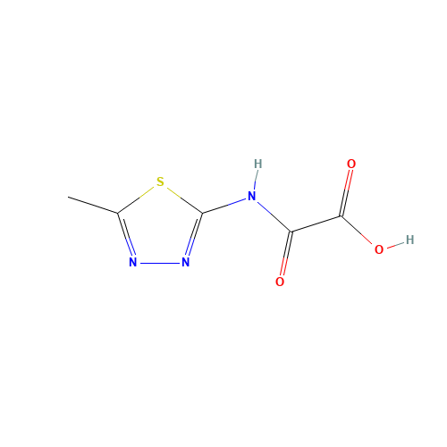 [(5-Methyl-1,3,4-thiadiazol-2-yl)amino]-(oxo)acetic acid (CAS: 83244-81-9) - Related Chemical Product