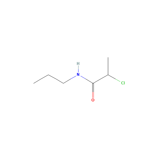 2-Chloro-N-propylpropanamide (CAS: 94318-71-5) - Chemical Structure and Molecular Formula 