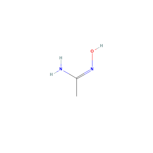(1Z)-N'-Hydroxyethanimidamide (CAS: 22059-22-9) - Chemical Structure and Molecular Formula 
