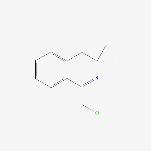 1-(Chloromethyl)-3,3-dimethyl-3,4-dihydroisoquinoline (CAS: 146304-90-7) - Related Chemical Product
