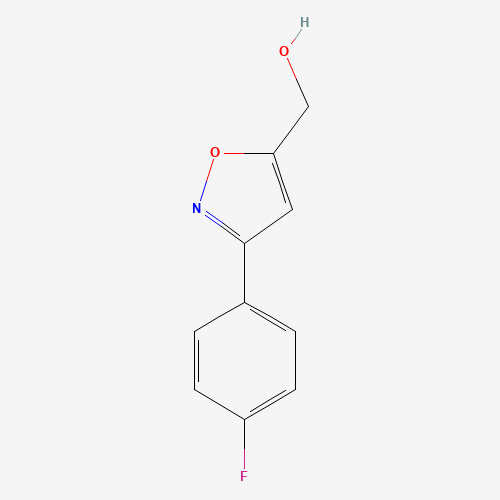 [3-(4-Fluorophenyl)isoxazol-5-yl]methanol (CAS: 206055-89-2) - Related Chemical Product