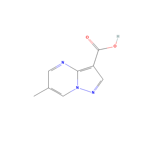 6-Methylpyrazolo[1,5-a]pyrimidine-3-carboxylic acid (CAS: 869941-96-8) - Related Chemical Product