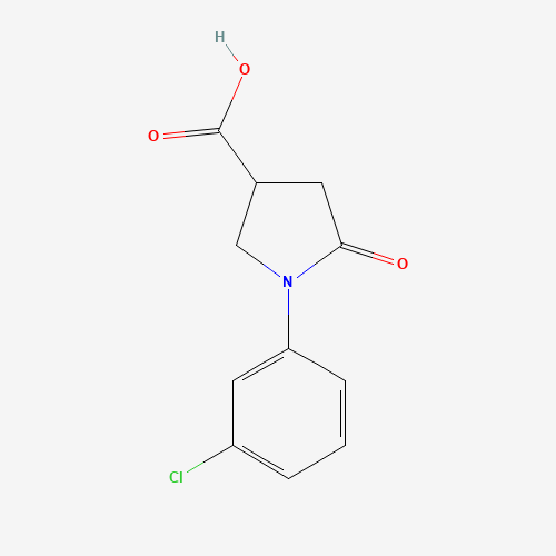 1-(3-Chlorophenyl)-5-oxopyrrolidine-3-carboxylic acid (CAS: 92847-41-1) - Related Chemical Product
