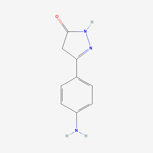 5-(4-Aminophenyl)-2,4-dihydro-3H-pyrazol-3-one (CAS: 103755-57-3) - Related Chemical Product