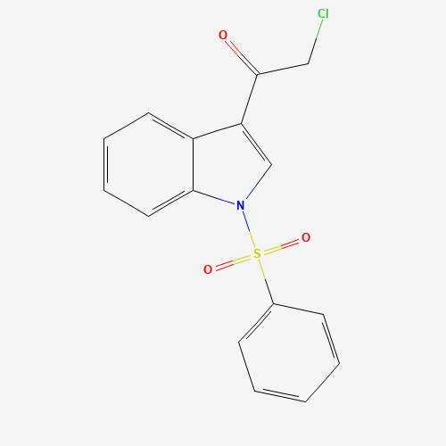 1-Phenylsulfonyl-3-chloroacetylindole (CAS: 424789-76-4) - Related Chemical Product