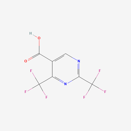 2,4-Bis-(trifluoromethyl)pyrimidine-5-carboxylic acid (CAS: 188781-46-6) - Related Chemical Product