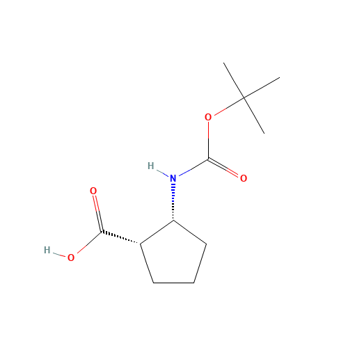 (1S,2R)-Boc-2-amino-1-cyclopentanecarboxylic acid (CAS: 137170-89-9) - Related Chemical Product