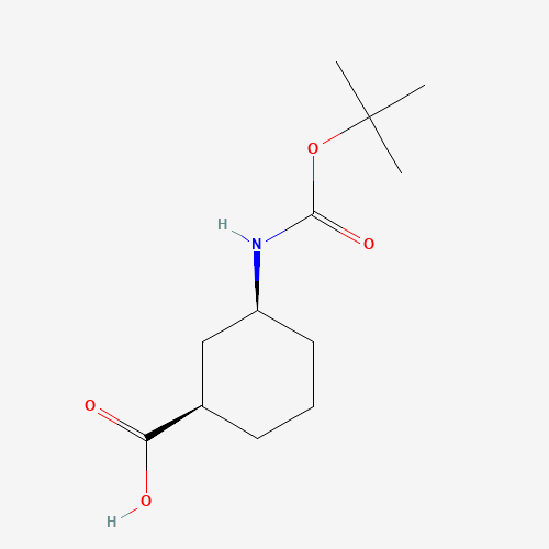 Boc-(±)-3-aminocyclohexane-1-carboxylic acid (CAS: 222530-33-8) - Related Chemical Product