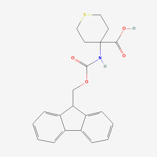 Fmoc-4-amino-tetrahydrothiopyran-4-carboxylic acid (CAS: 368866-35-7) - Related Chemical Product