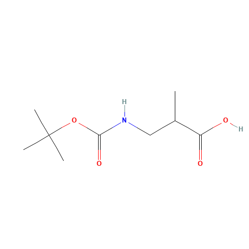 Boc-DL-beta-Aib-OH (CAS: 16948-10-0) - Related Chemical Product