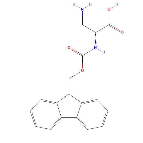 Fmoc-D-alpha,beta-diaminopropionic acid (CAS: 251317-00-7) - Related Chemical Product