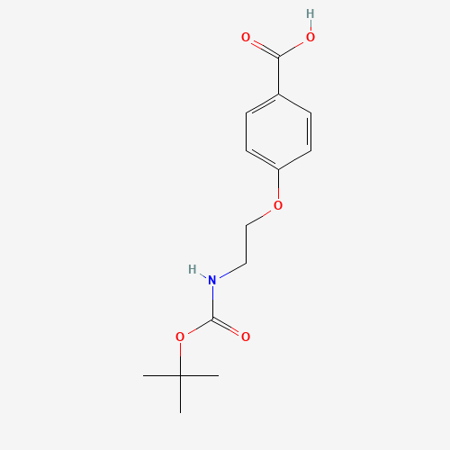 4-[2-(Boc-amino)ethoxy]-benzoic acid (CAS: 168892-66-8) - Related Chemical Product