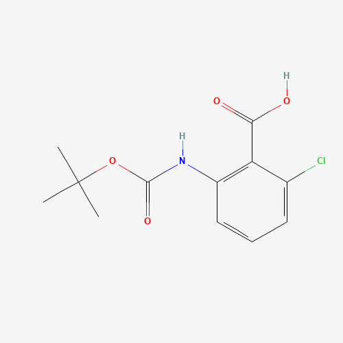 Boc-2-amino-6-chlorobenzoic acid (CAS: 616224-61-4) - Related Chemical Product