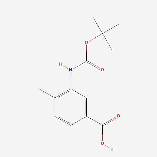 Boc-3-amino-4-methylbenzoic acid (CAS: 231958-04-6) - Related Chemical Product