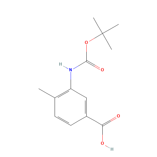 Boc-3-amino-4-methylbenzoic acid (CAS: 231958-04-6) - Related Chemical Product