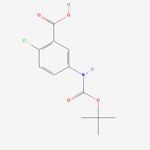 Boc-5-amino-2-chlorobenzoic acid (CAS: 503555-96-2) - Related Chemical Product