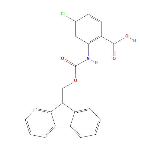 Fmoc-3-amino-4-chlorobenzoic acid (CAS: 332121-92-3) - Related Chemical Product