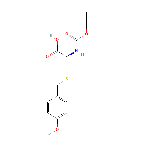 Boc-S-4-methoxybenzyl-L-penicillamine (CAS: 120944-75-4) - Related Chemical Product