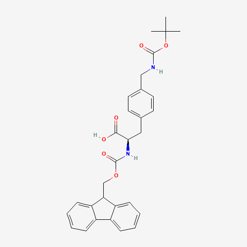 Fmoc-4-(Boc-aminomethyl)-D-phenylalanine (CAS: 268731-06-2) - Related Chemical Product