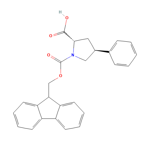 Fmoc-(2S,4S)-4-phenyl-pyrrolidine-2-carboxylic acid (CAS: 269078-71-9) - Related Chemical Product