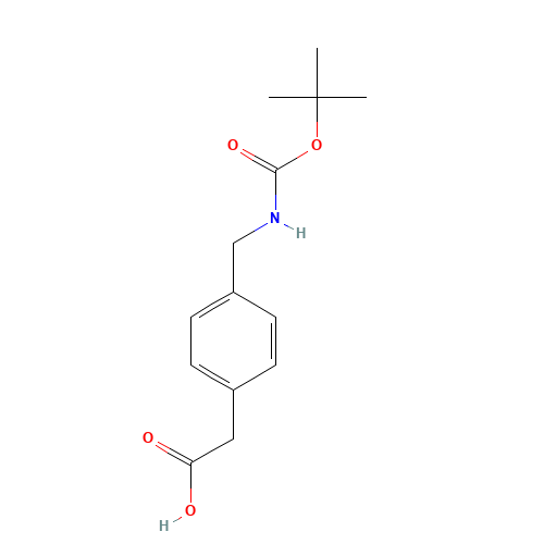 Boc-(4-aminomethylphenyl)acetic acid (CAS: 71420-92-3) - Related Chemical Product