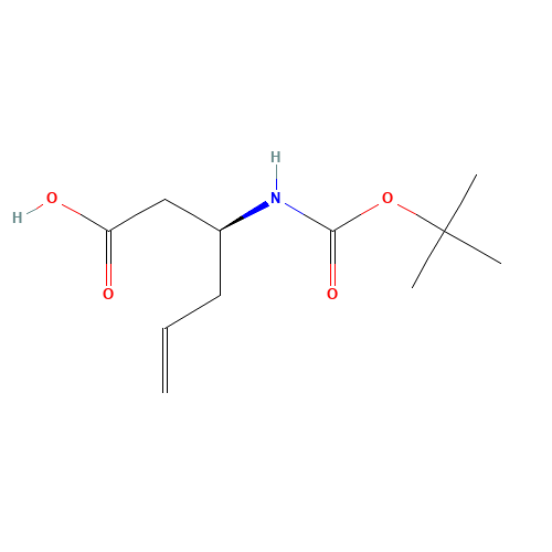 Boc-(S)-3-amino-5-hexenoic acid (CAS: 270263-03-1) - Related Chemical Product