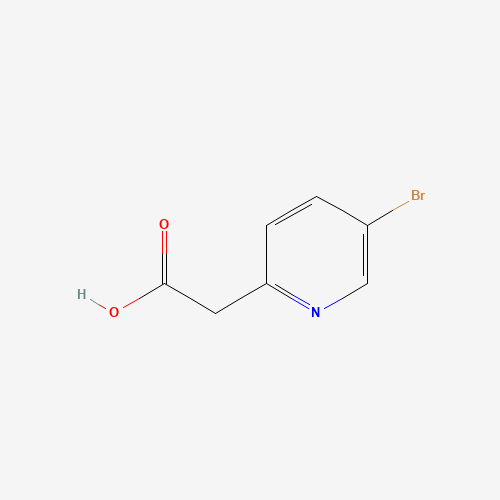 5-Bromopyridine-2-acetic acid (CAS: 192642-85-6) - Chemical Structure and Molecular Formula 