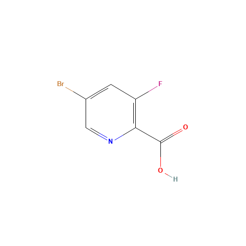 5-Bromo-3-fluoro-2-pyridinecarboxylic acid (CAS: 669066-91-5) - Related Chemical Product