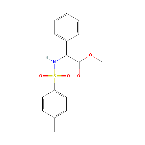 Methyl 2-{[(4-methylphenyl)sulfonyl]amino}-2-phenylacetate (CAS: 1233-56-3) - Related Chemical Product