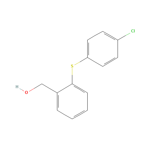{2-[(4-Chlorophenyl)sulfanyl]phenyl}methanol (CAS: 13459-59-1) - Related Chemical Product