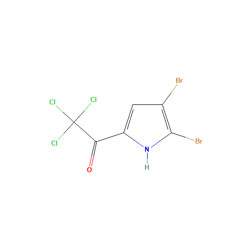 2,2,2-Trichloro-1-(4,5-dibromo-1H-pyrrol-2-yl)-1-ethanone (CAS: 50371-52-3) - Related Chemical Product
