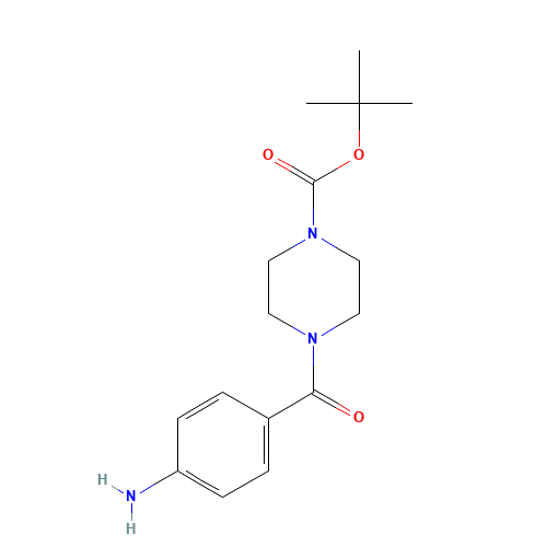 tert-Butyl 4-(4-aminobenzoyl)tetrahydro-1(2H)-pyrazinecarboxylate (CAS: 350684-49-0) - Related Chemical Product
