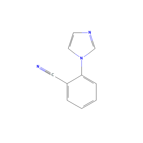 2-(1H-Imidazol-1-yl)benzenecarbonitrile (CAS: 25373-49-3) - Chemical Structure and Molecular Formula 
