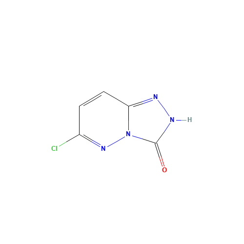 6-Chloro[1,2,4]triazolo[4,3-b]pyridazin-3(2H)-one (CAS: 33050-32-7) - Chemical Structure and Molecular Formula 