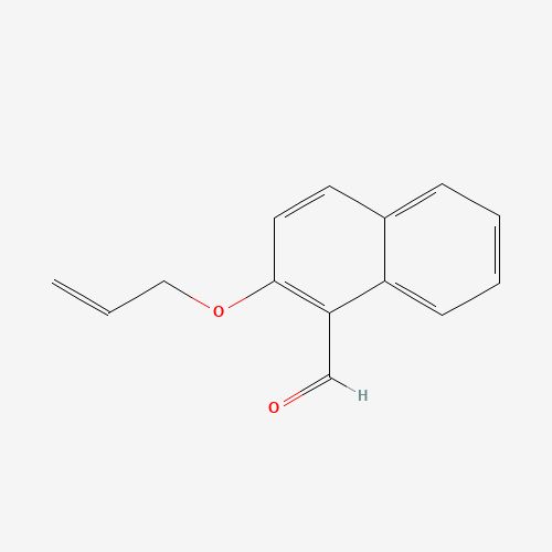 2-(Allyloxy)-1-naphthaldehyde (CAS: 19530-43-9) - Chemical Structure and Molecular Formula 