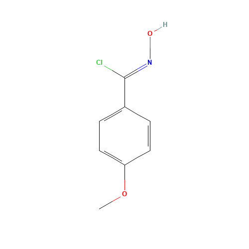 N-Hydroxy-4-methoxybenzenecarboximidoyl chloride (CAS: 38435-51-7) - Related Chemical Product