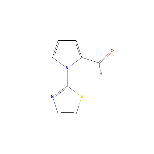 1-(1,3-Thiazol-2-yl)-1H-pyrrole-2-carbaldehyde (CAS: 383136-31-0) - Related Chemical Product